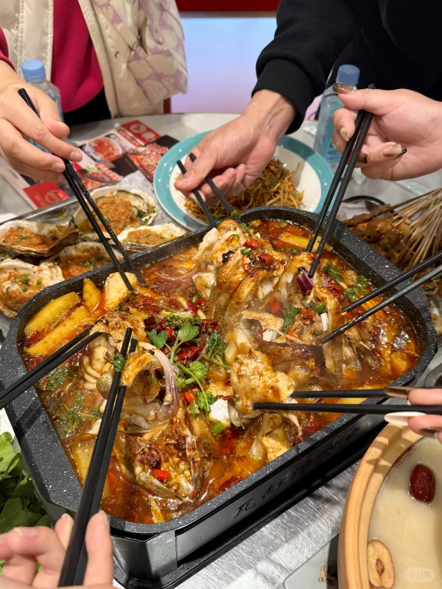 赣州前三烤鱼！！无需多言！！好吃到打抢！！