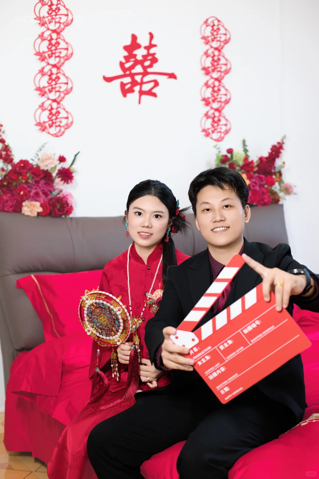 赣州婚礼跟拍双人动作姿势#赣州婚礼跟拍