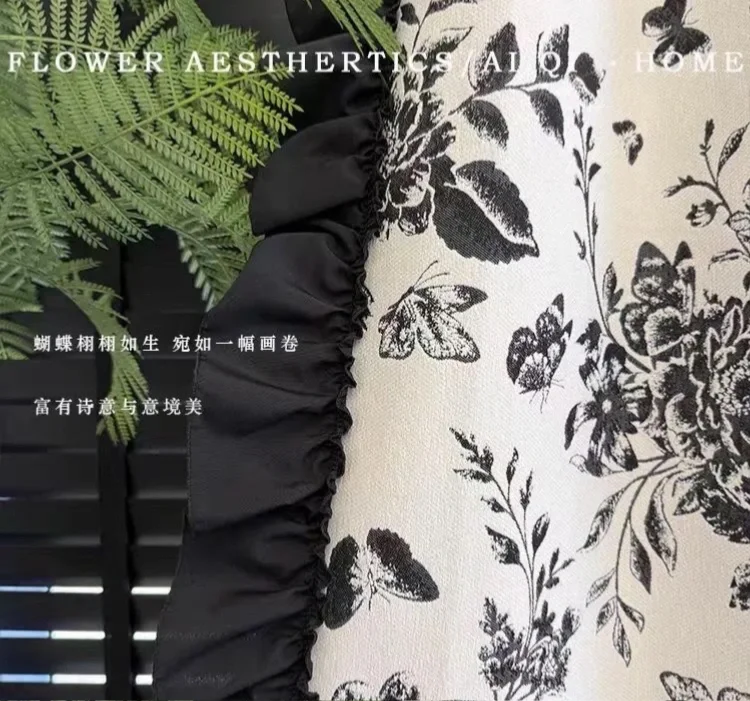 复古风窗帘、赣州窗帘