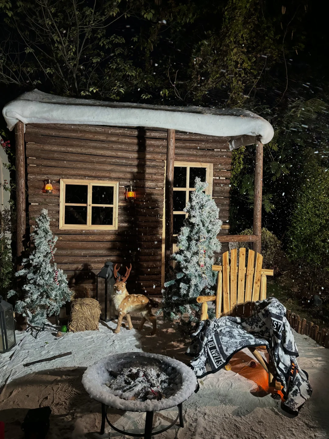 南昌！会下雪的圣诞小屋❄️🎄🎅🎁🍎