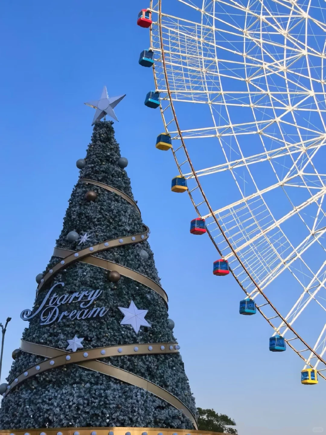 南昌被摩天轮和圣诞树惊艳了～～