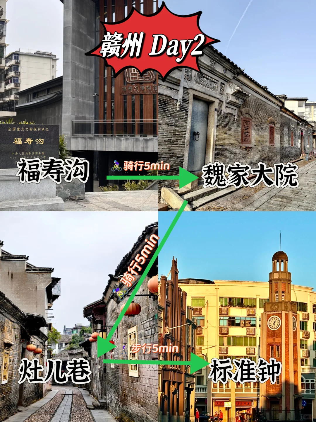 💥赣州不绕路两天一夜保姆级攻略💢