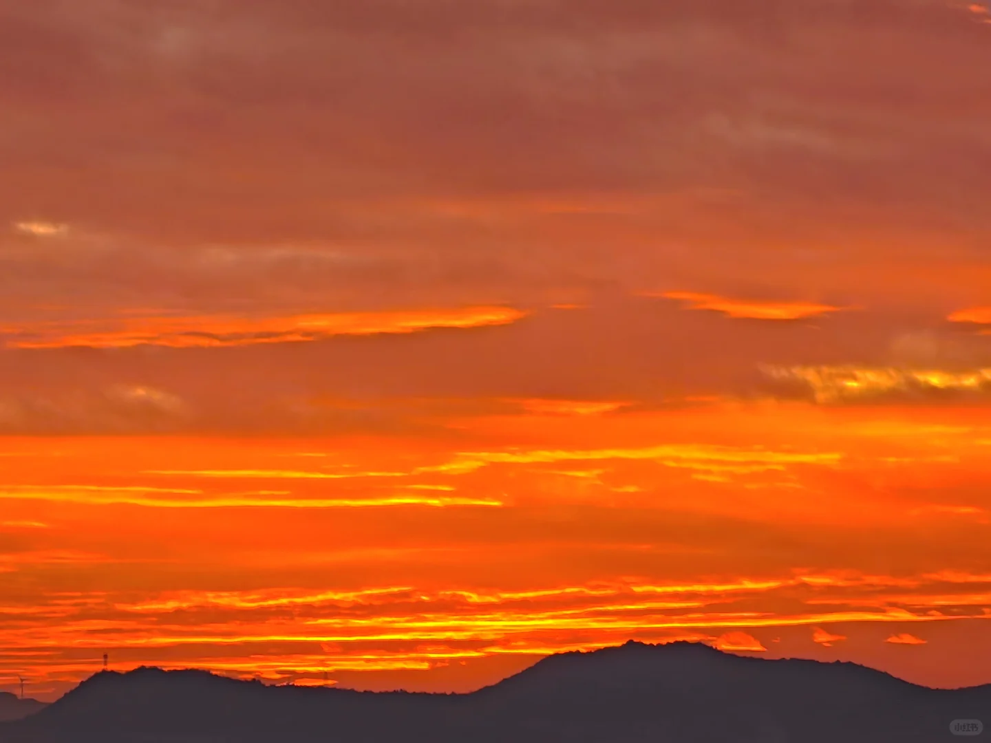 赣州今天的朝霞