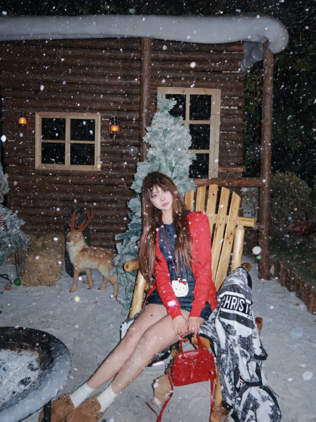 南昌！会下雪的圣诞小屋❄️🎄🎅🎁🍎