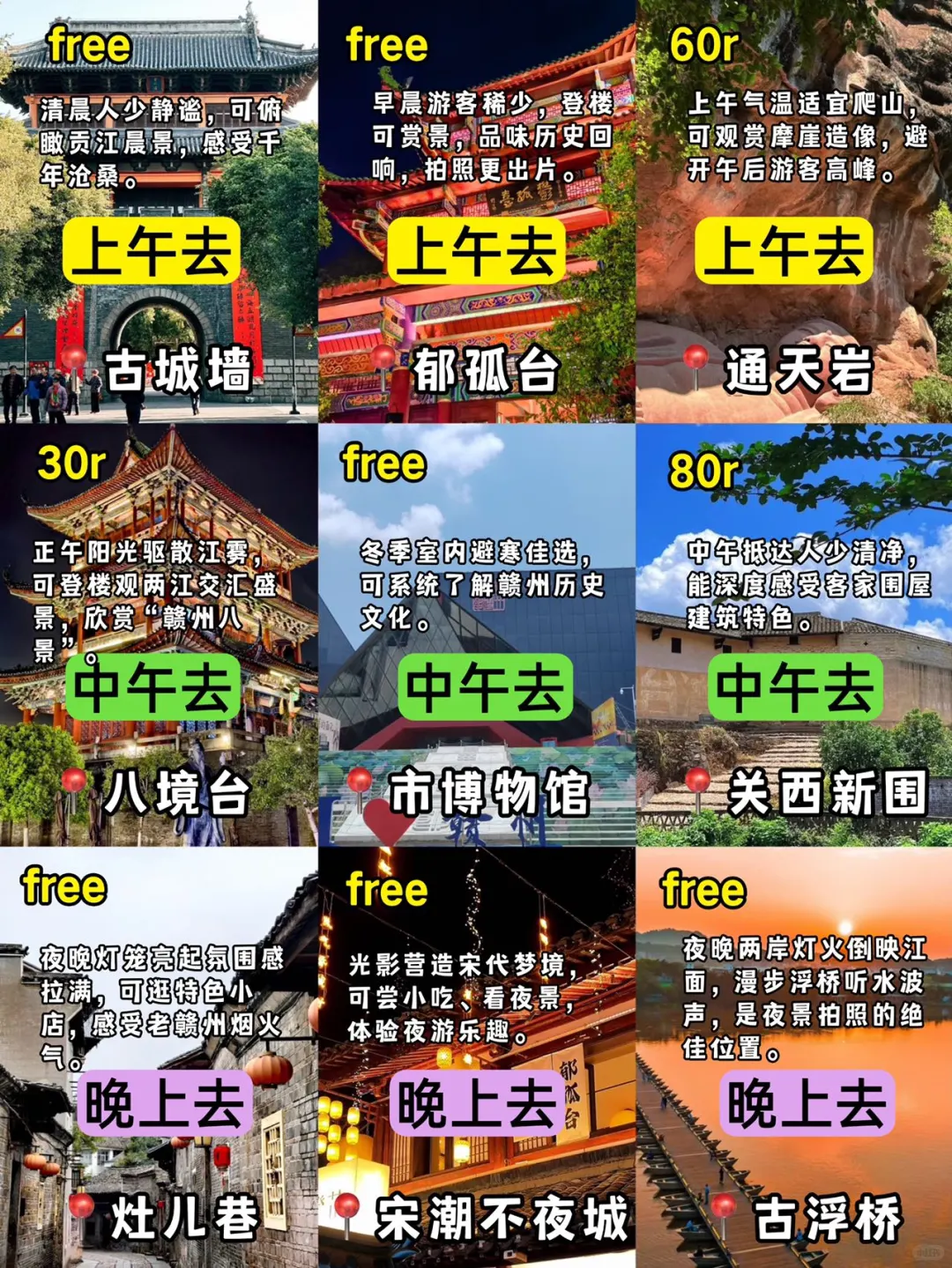 终于有人把10-11🈷️赣州旅游攻略讲清楚