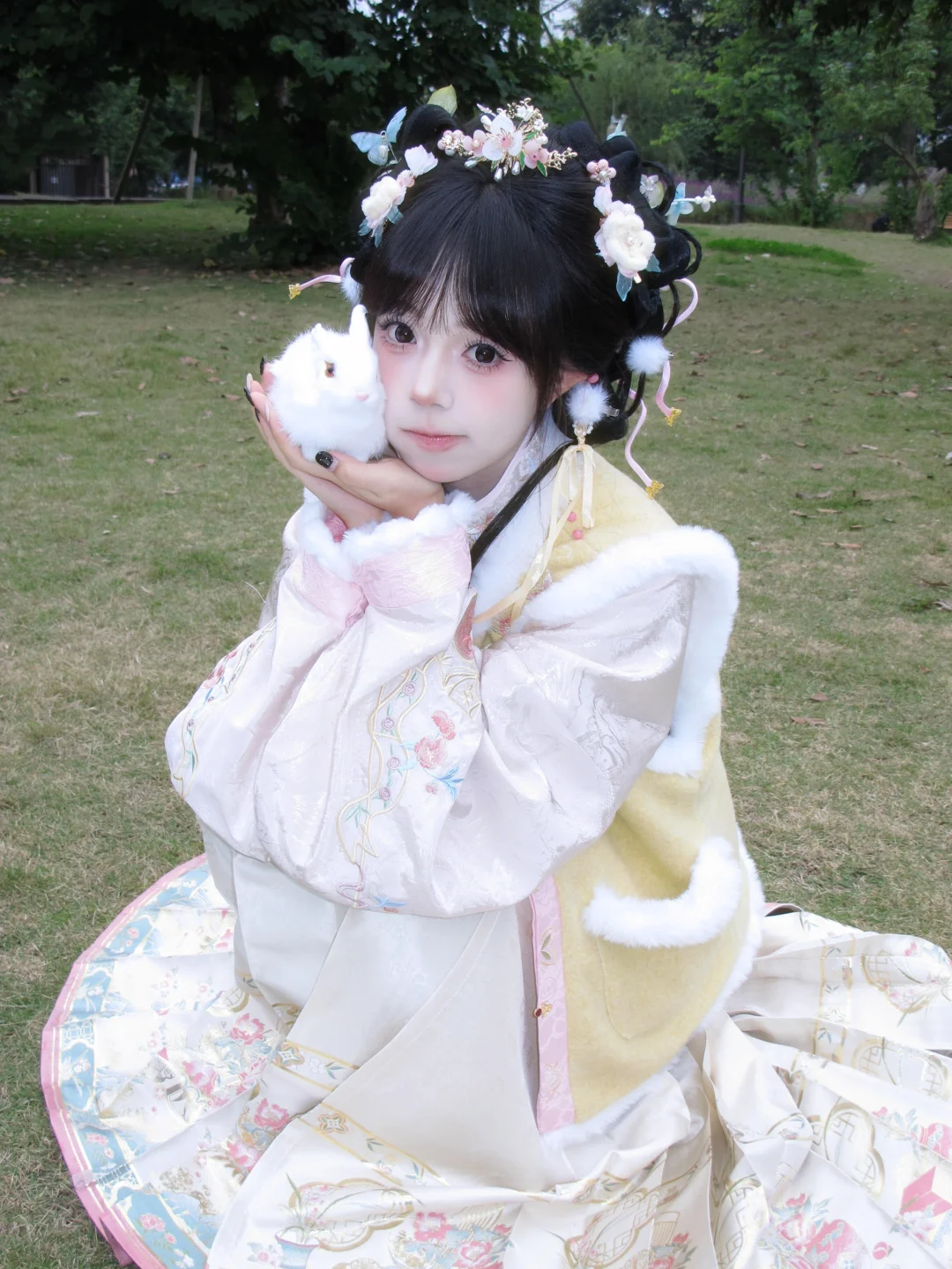 在南昌‼️花199解锁秋冬🐰软萌兔子妆造