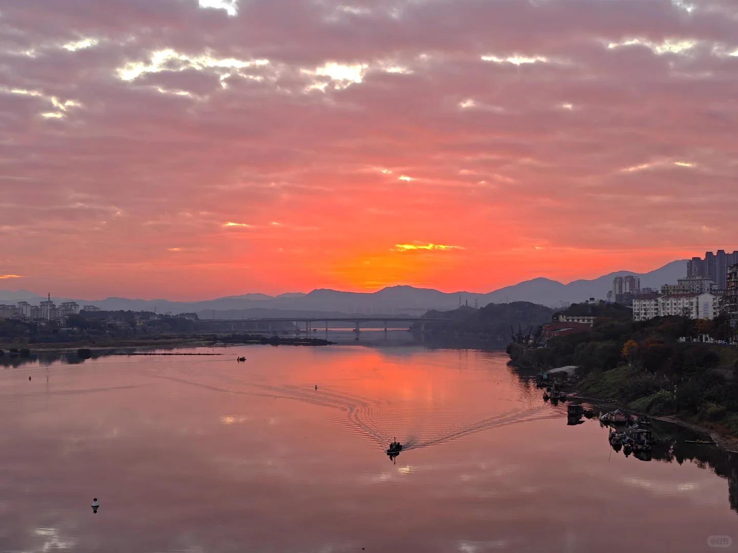 赣州今天的朝霞