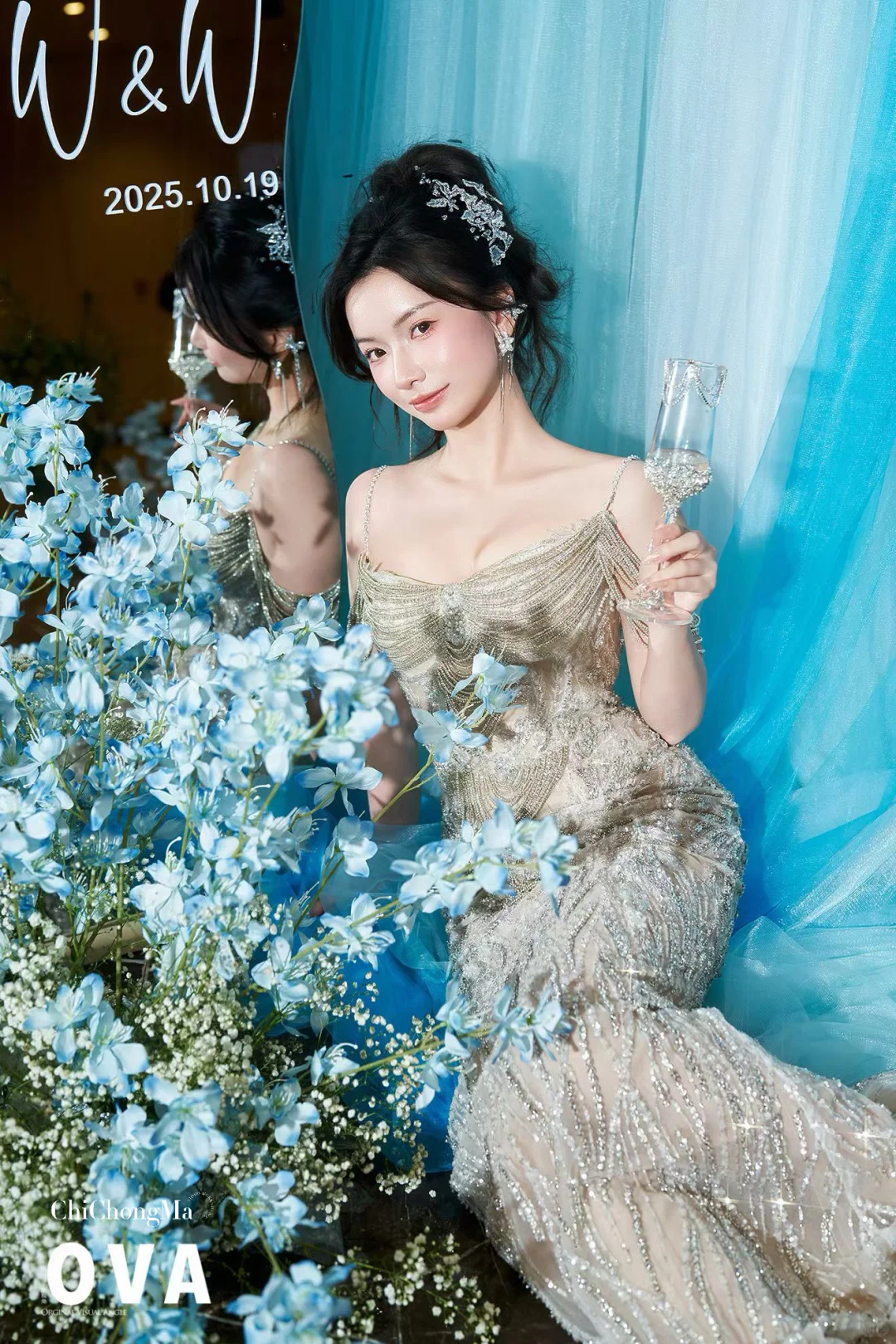 南昌｜韩系蓝色迎宾区