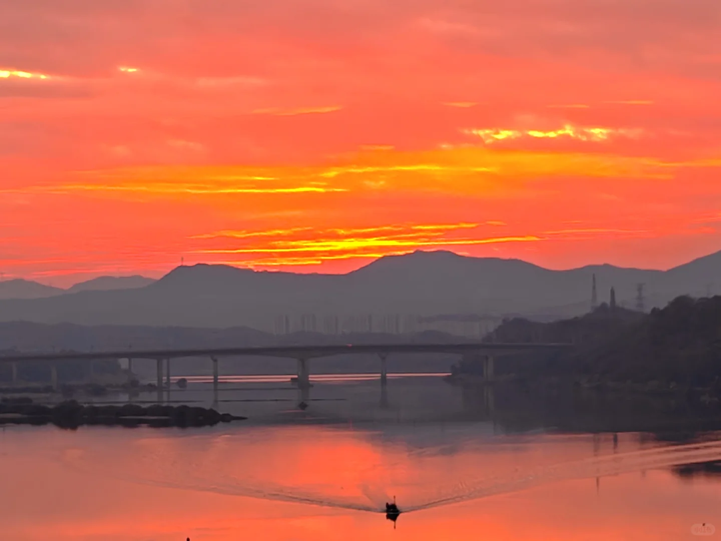 赣州今天的朝霞