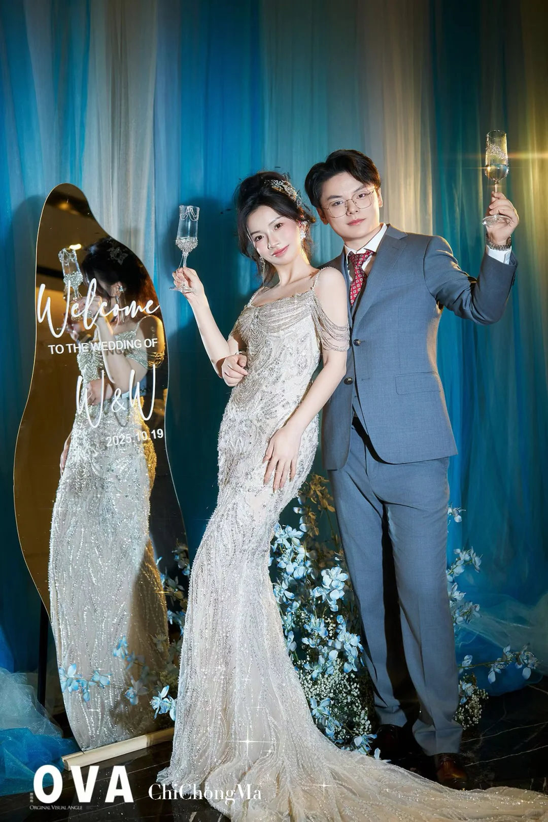 南昌｜韩系蓝色迎宾区