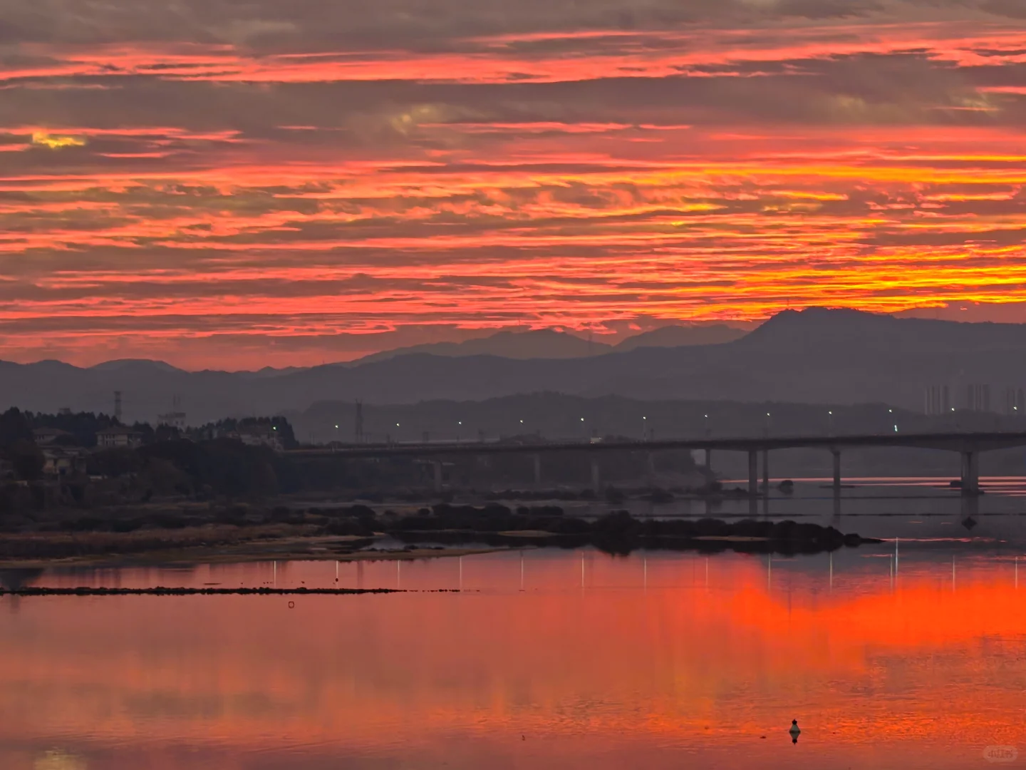 赣州今天的朝霞