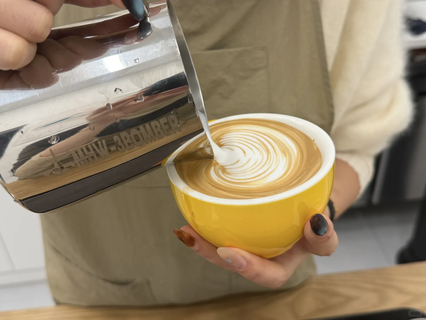 南昌｜咖啡拉花0基础9课时完结效果