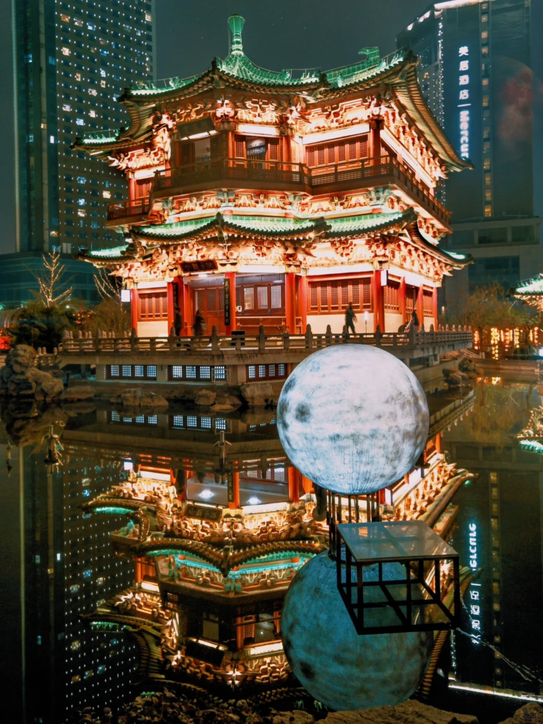 为了这个夜景🌃特意飞到南昌真的值吗‼️