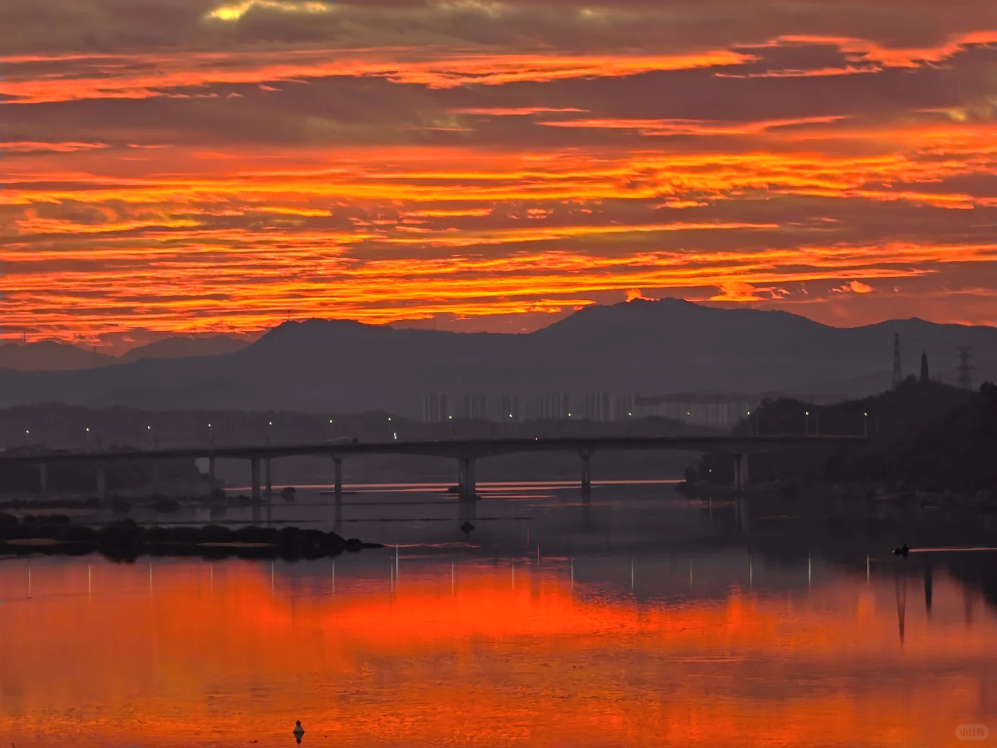 赣州今天的朝霞