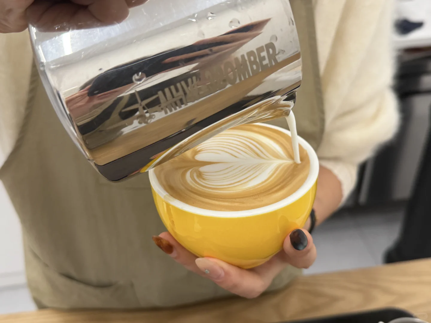 南昌｜咖啡拉花0基础9课时完结效果