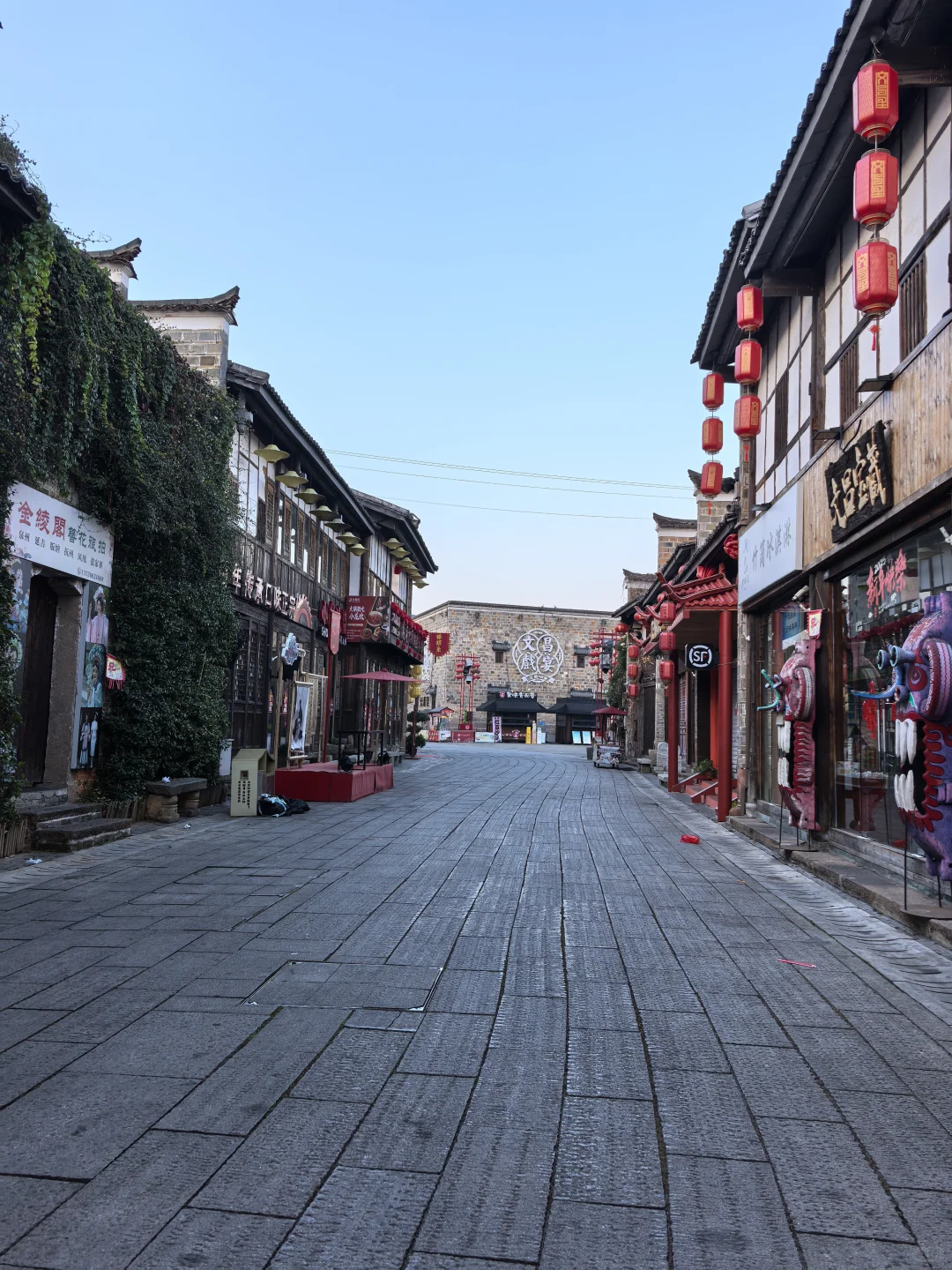 清晨的抚州文昌里