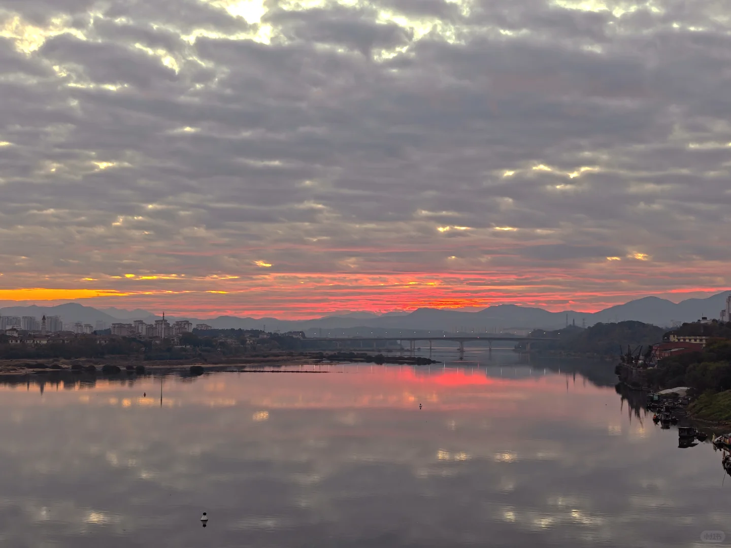 赣州今天的朝霞