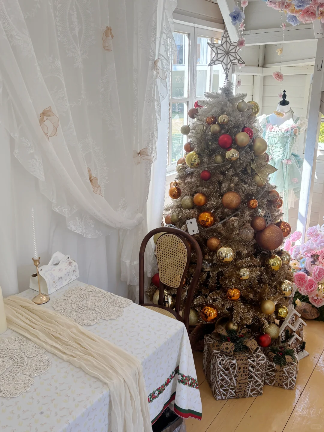 抚州市乐安县圣诞节氛围感拍照打卡圣地！