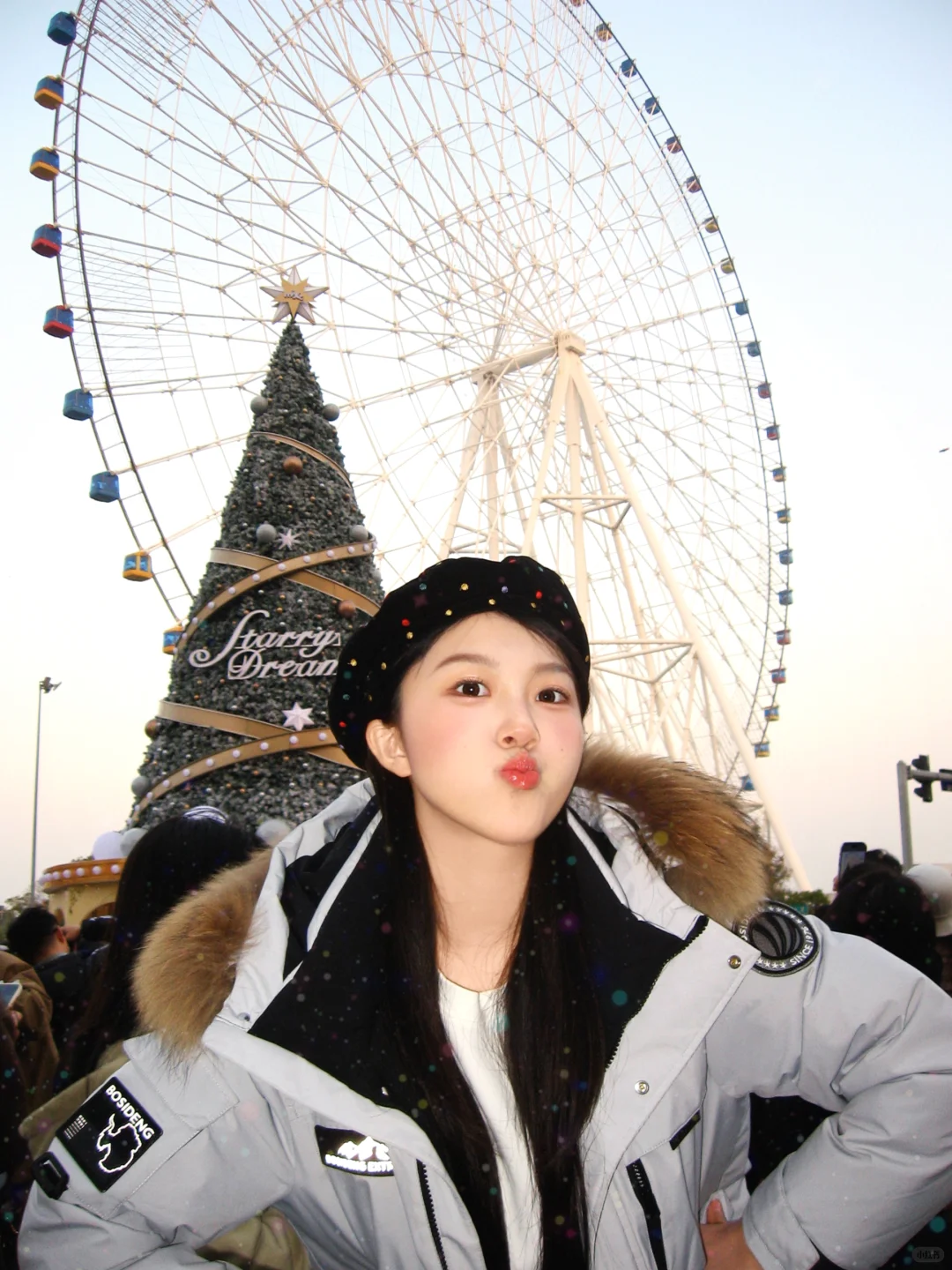 在南昌拍到了人生圣诞照🎄