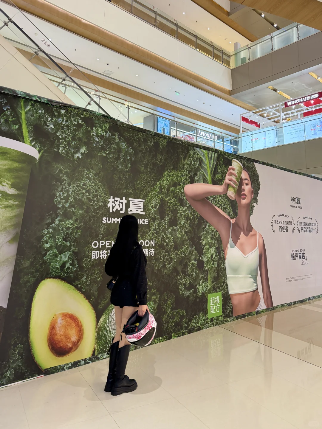 赣州人速冲！这杯网红绿饮围挡啦😭