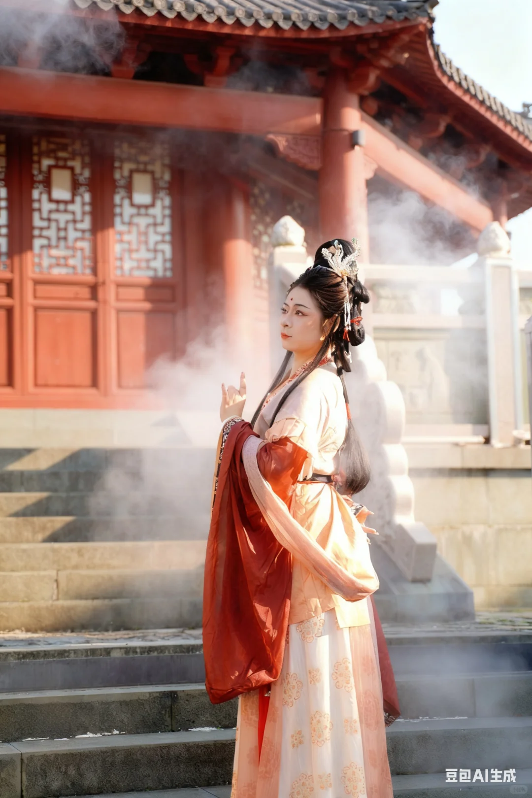 汉服神仙图拍摄