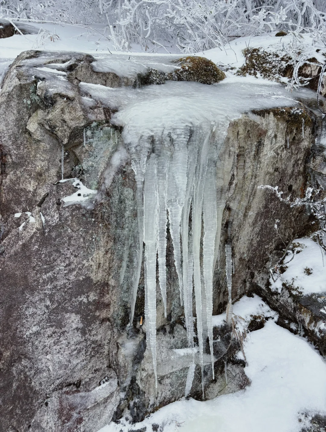 #峰山 #赣州峰山 #赣州下雪