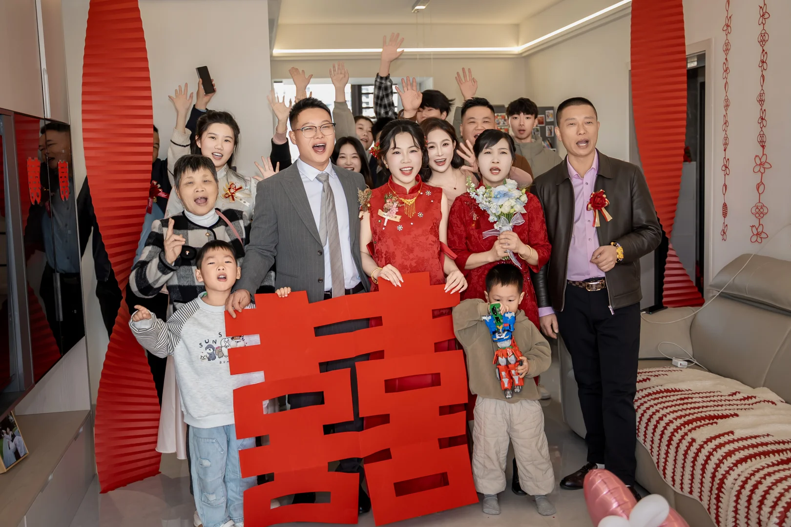 婚礼必拍大合影