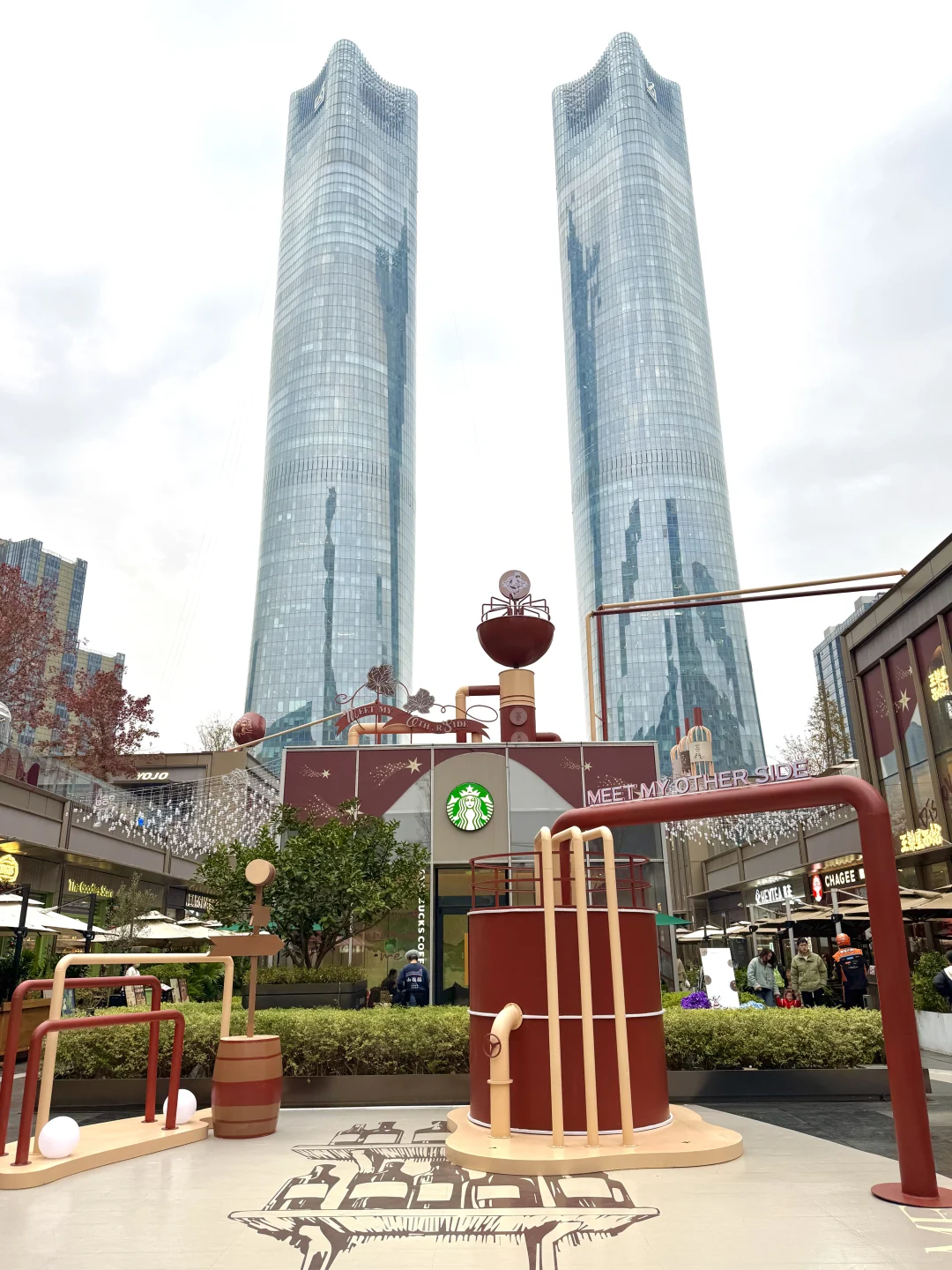 南昌12.4实况…🎄🧑‍🎄南昌圣诞氛围1000%