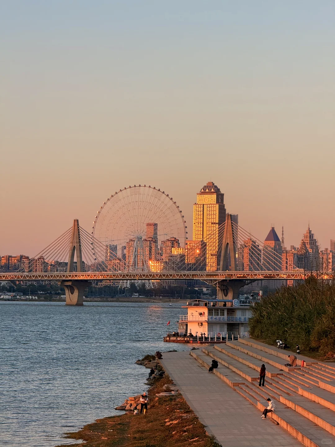 南昌朝阳江滩公园11.21实拍live！