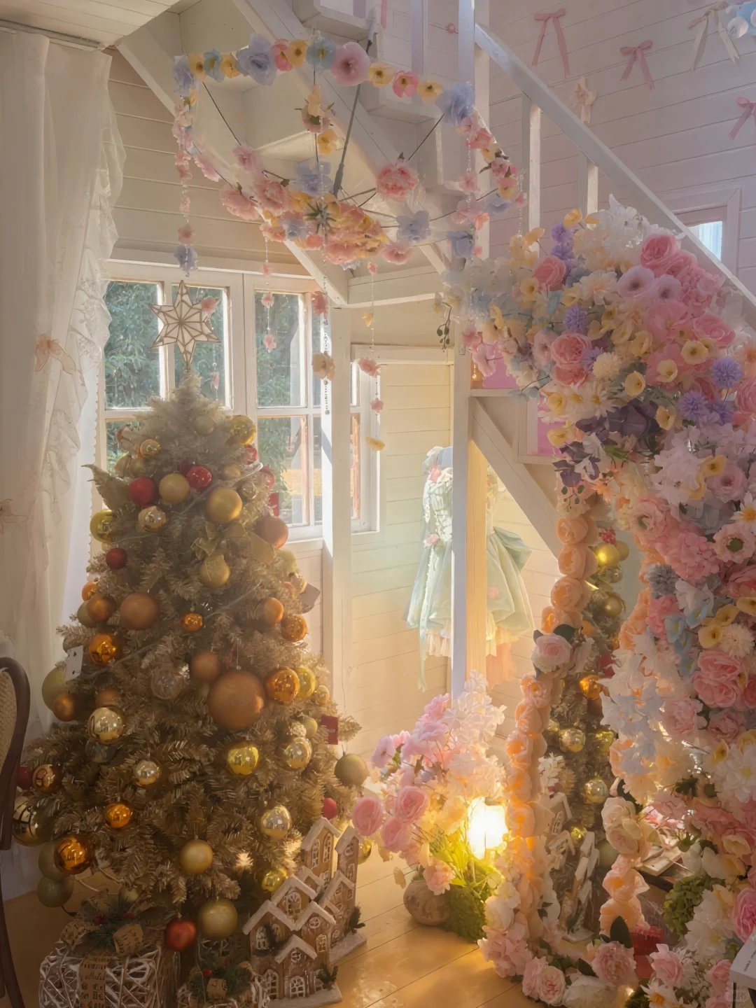 抚州市乐安县圣诞节氛围感拍照打卡圣地！