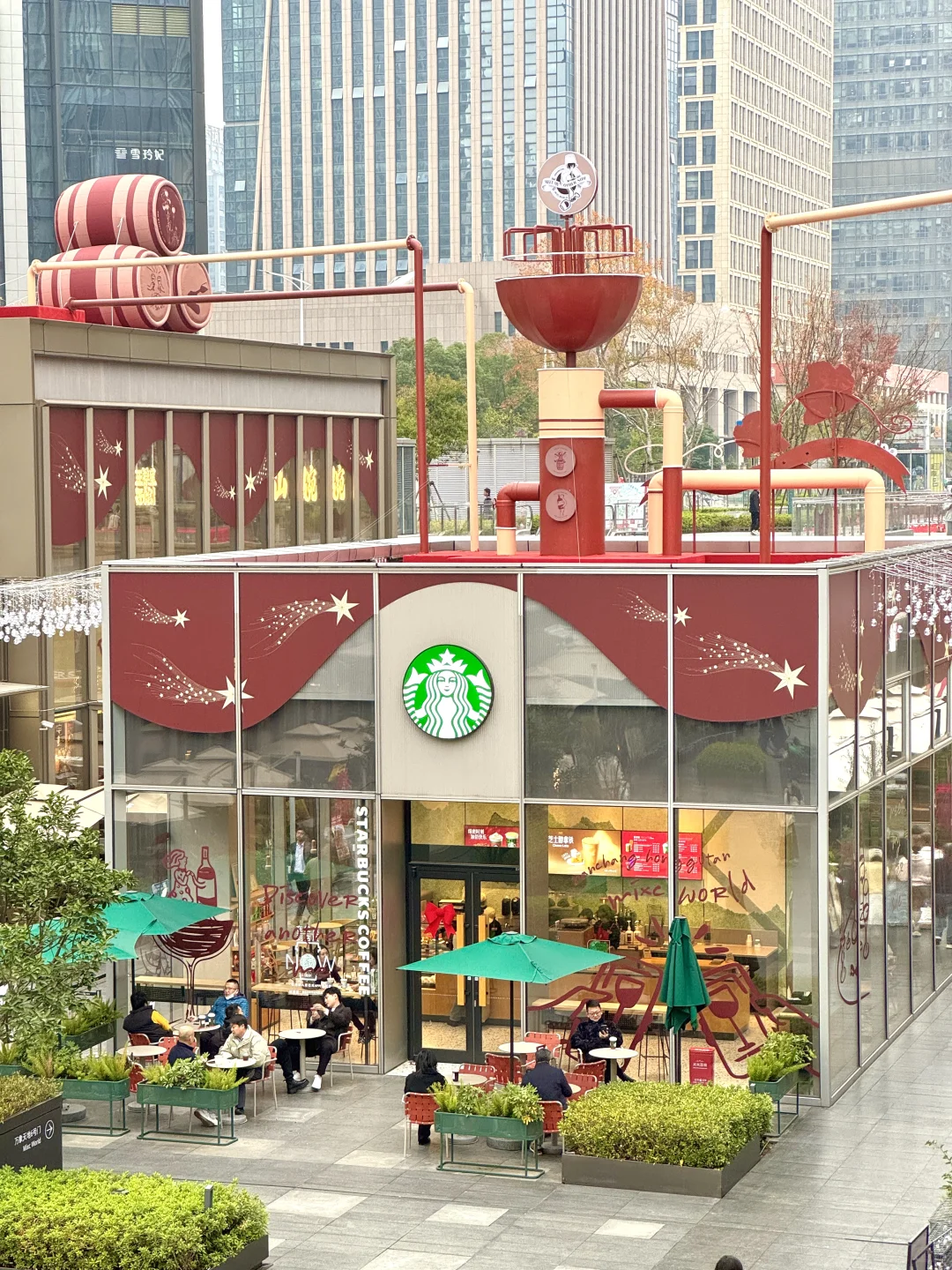 南昌12.4实况…🎄🧑‍🎄南昌圣诞氛围1000%