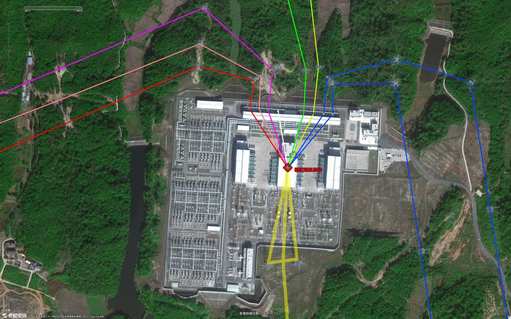 特高压站站巡礼53#：±800kV鄱阳湖换流站