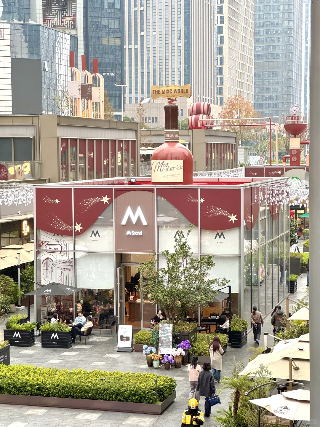 南昌12.4实况…🎄🧑‍🎄南昌圣诞氛围1000%