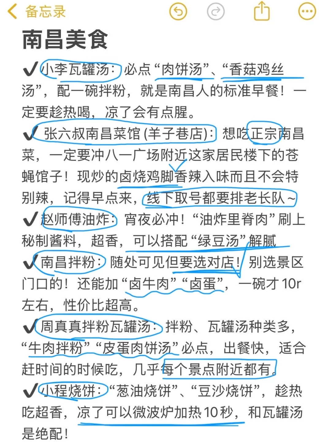 本J人手写的南昌旅游攻略已经Next Level了