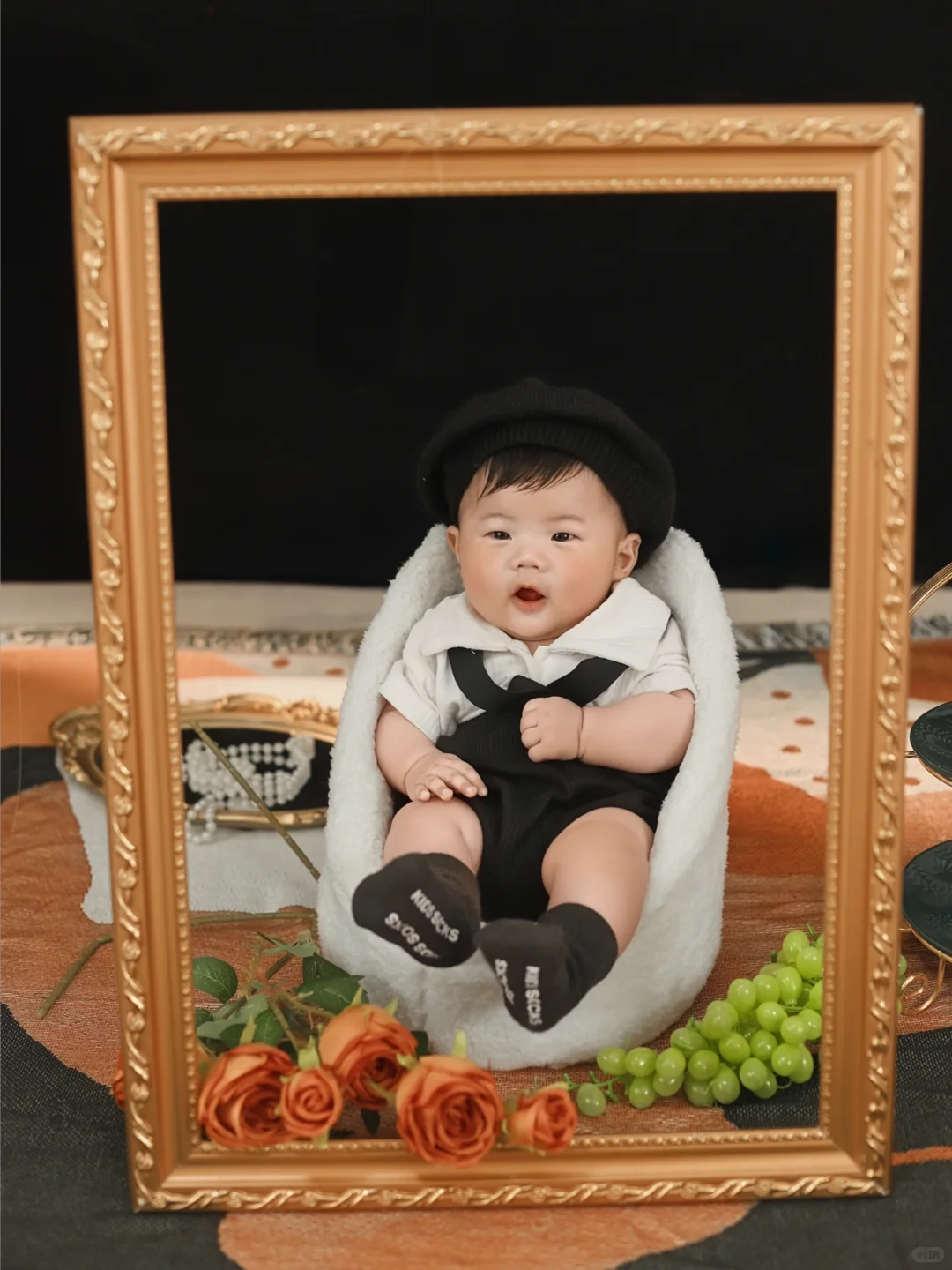 拍完之后麻麻说：太满意啦❗️抚州百天照