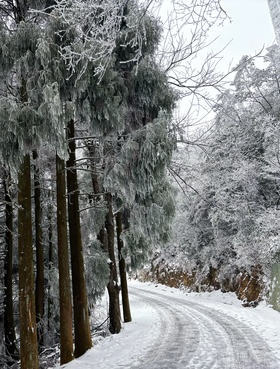 #峰山 #赣州峰山 #赣州下雪