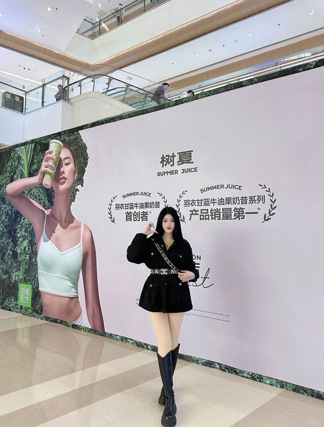 赣州人速冲！这杯网红绿饮围挡啦😭