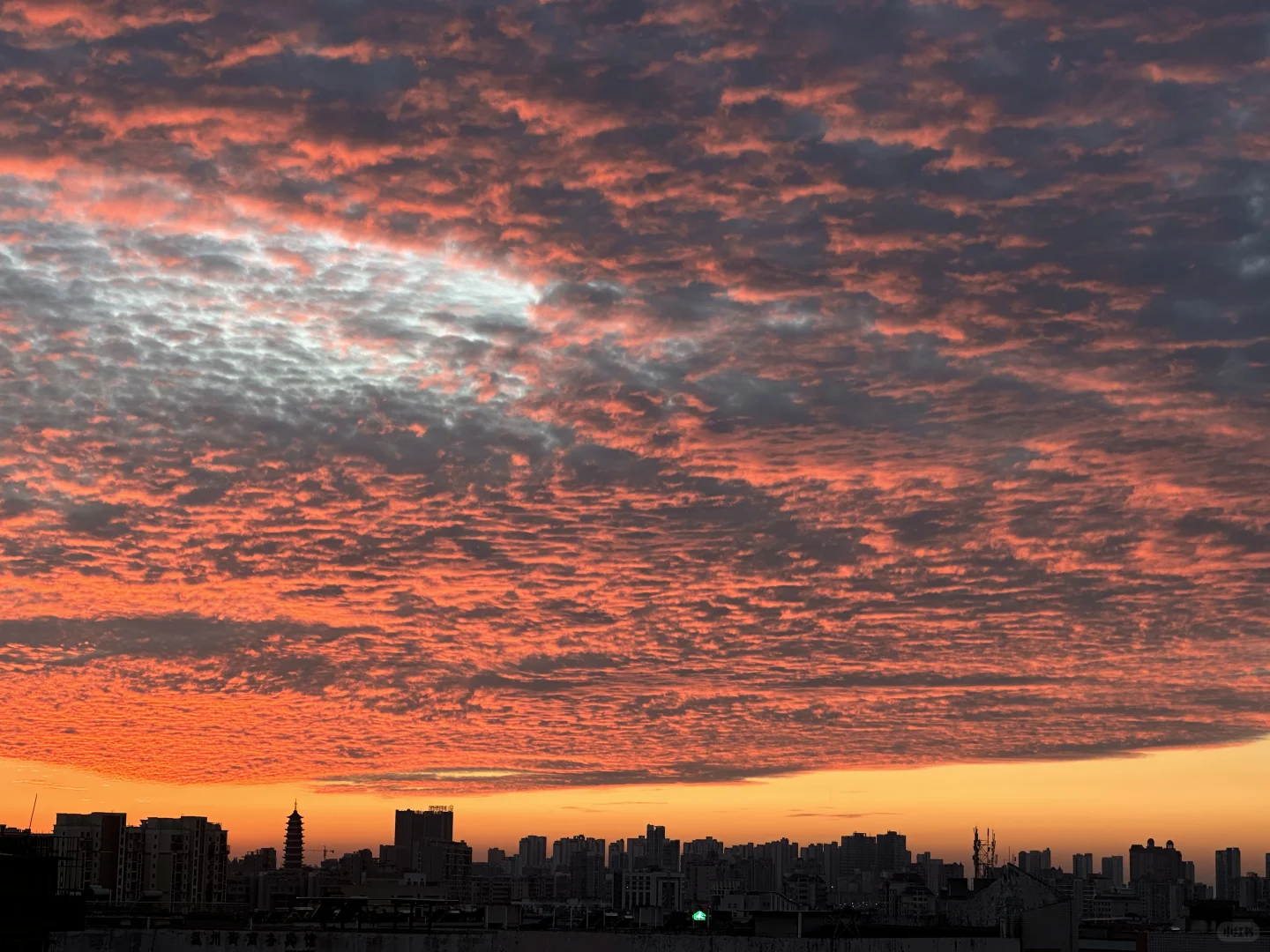 今日份赣州绝美晚霞❤