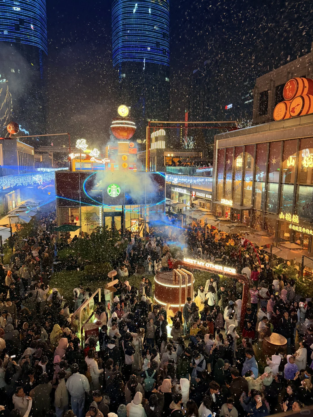 12.6南昌实况！！初雪氛围已经next level了…