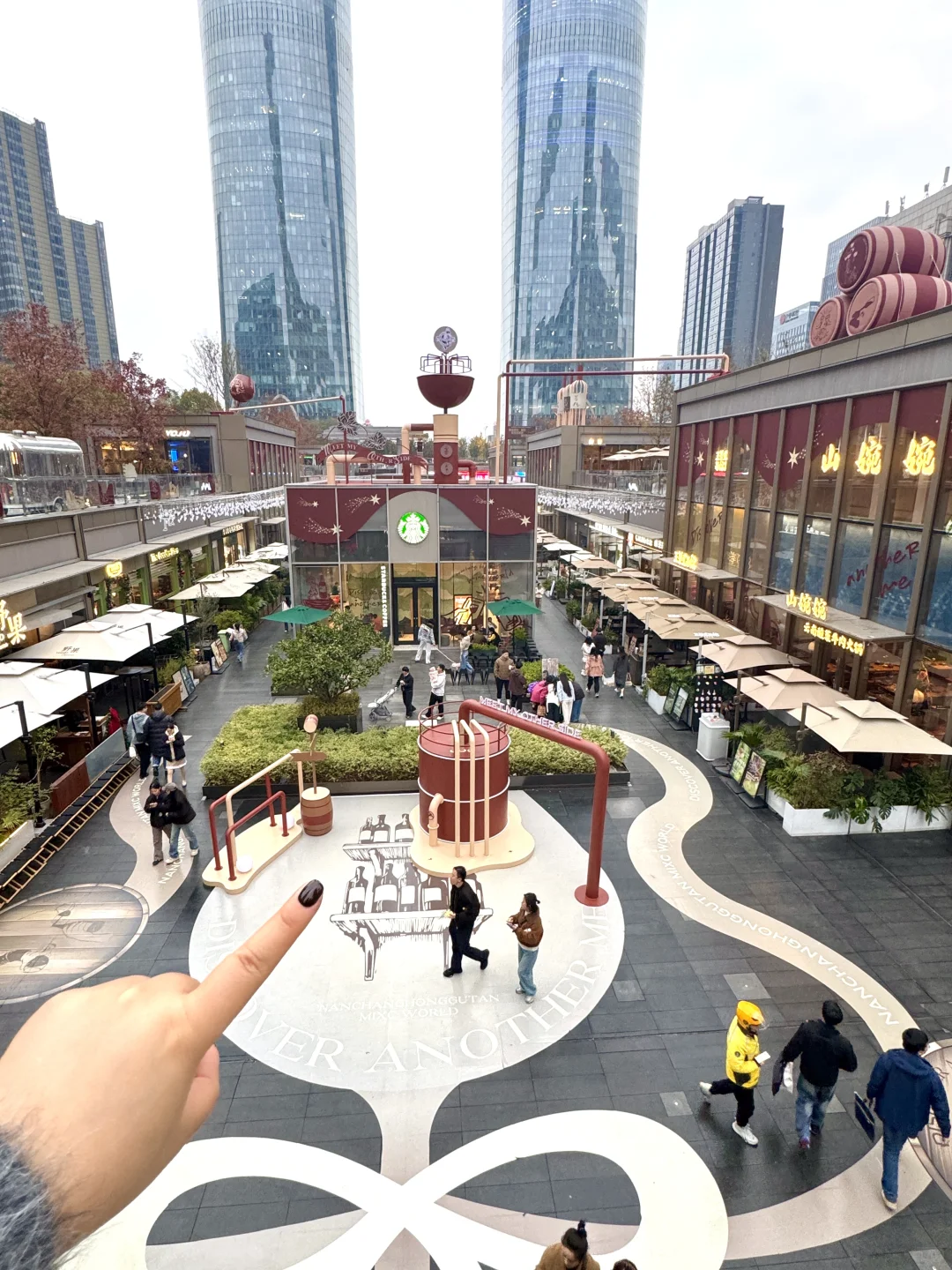 南昌12.4实况…🎄🧑‍🎄南昌圣诞氛围1000%