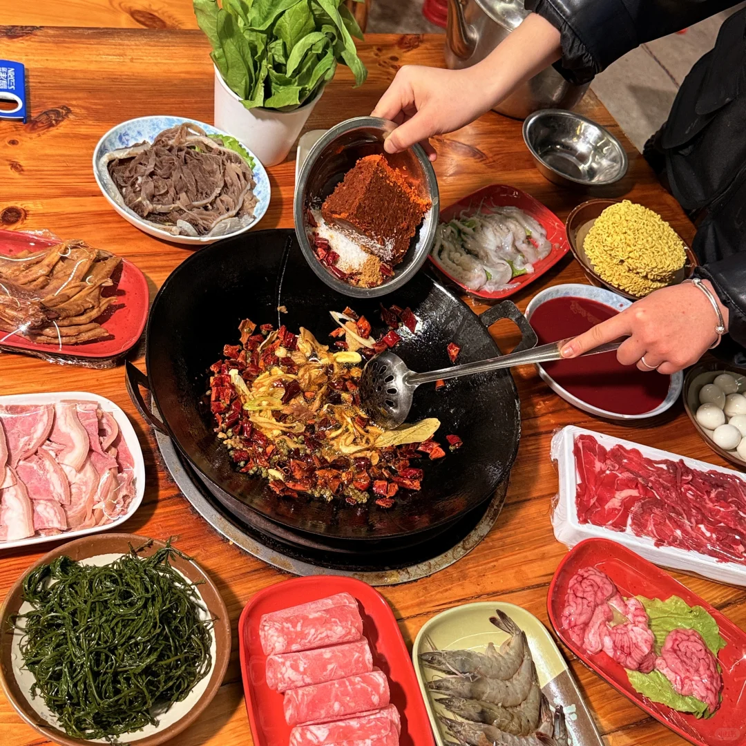 赣州首家！！！锅底现炒！！！