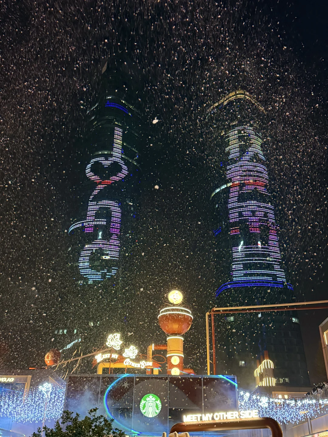 12.6南昌实况！！初雪氛围已经next level了…