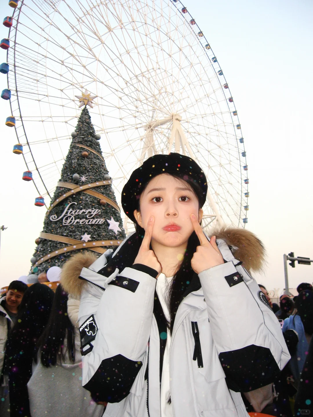 在南昌拍到了人生圣诞照🎄