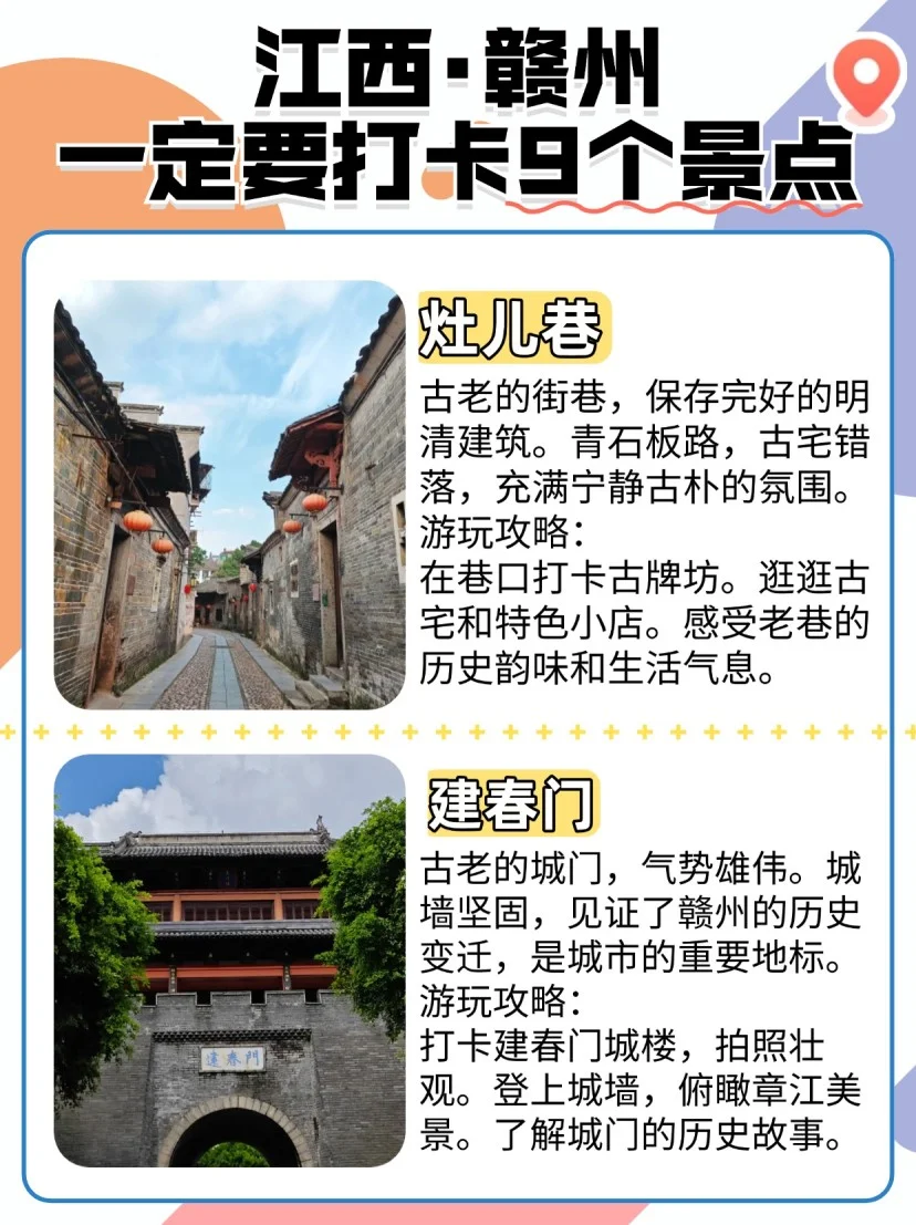 江西赣州必去9大景点，你打卡过几个？🏞