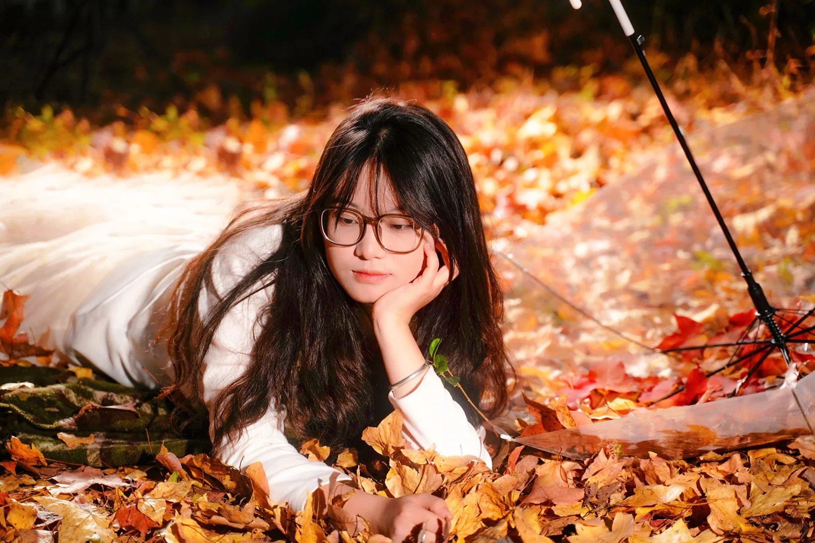 秋日氛围感再不拍，叶子就落光咯