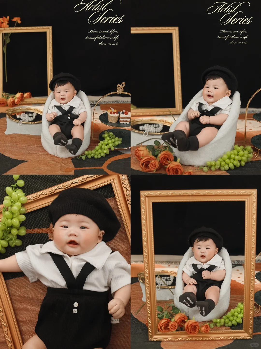 拍完之后麻麻说：太满意啦❗️抚州百天照