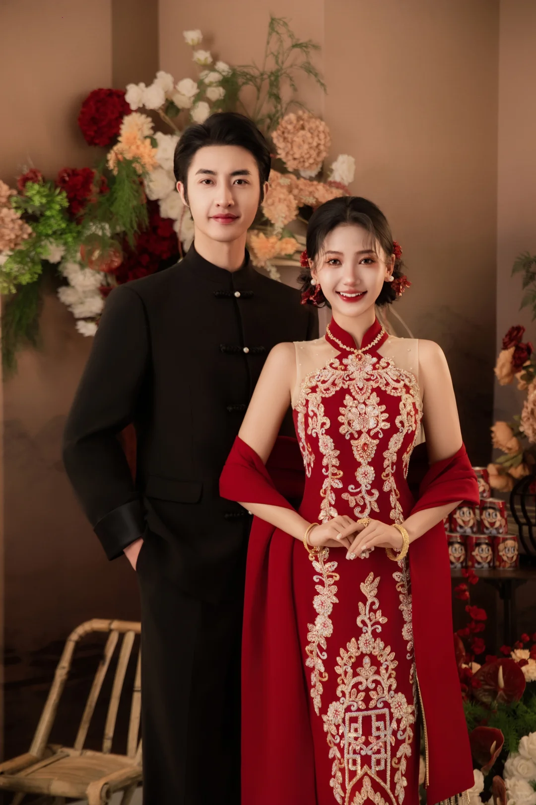 抚州订婚照|我们订婚啦❗️旗袍预制订婚照