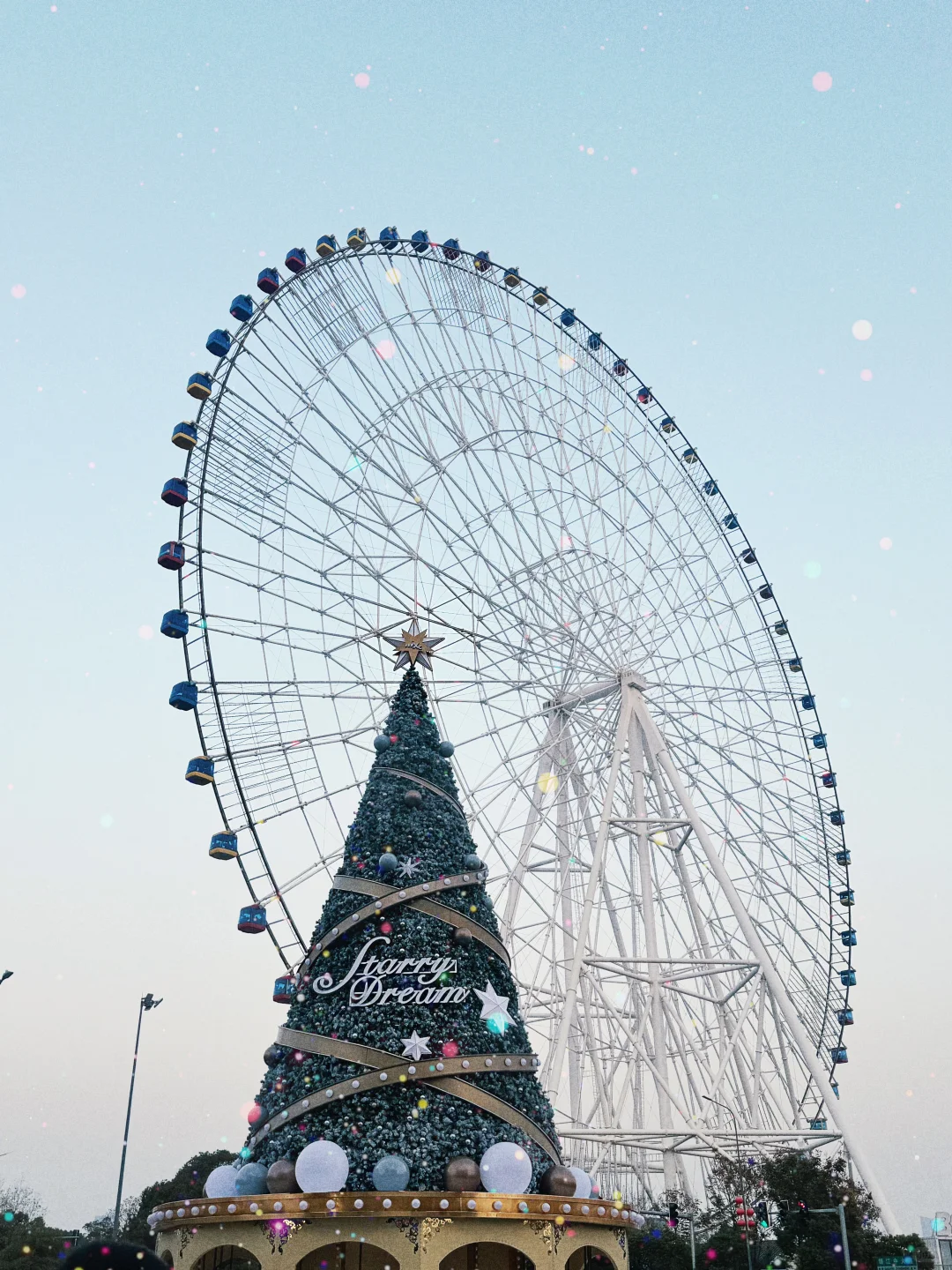 在南昌拍到了人生圣诞照🎄