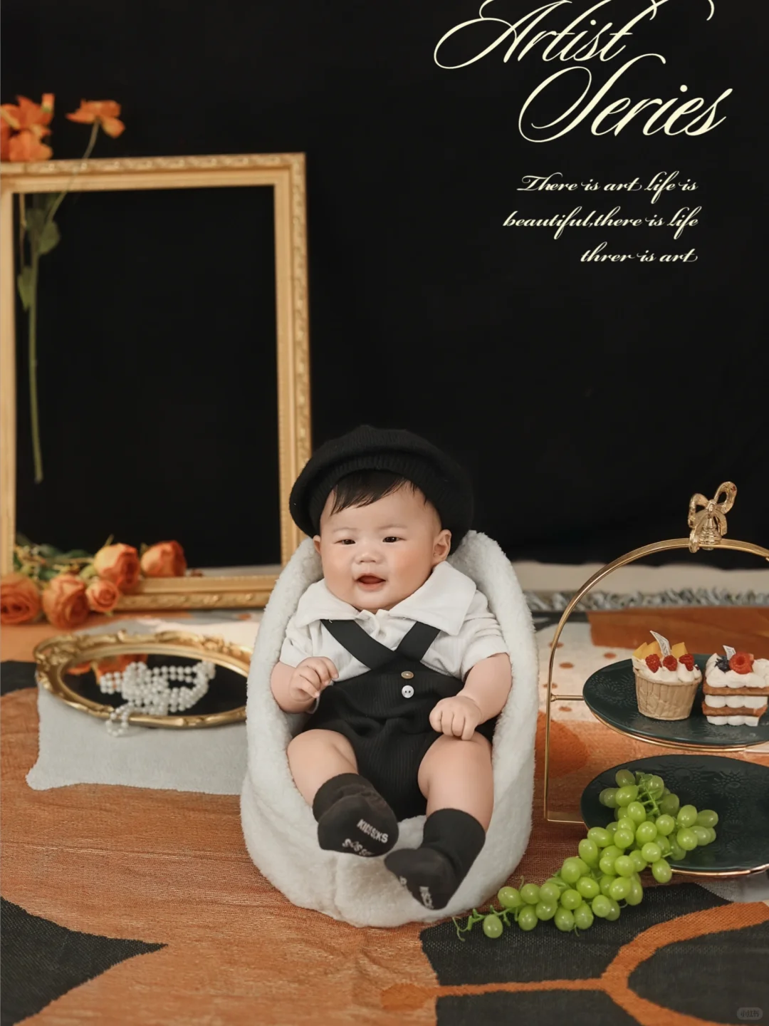 拍完之后麻麻说：太满意啦❗️抚州百天照