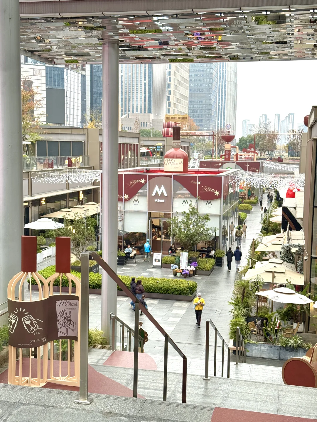 南昌12.4实况…🎄🧑‍🎄南昌圣诞氛围1000%